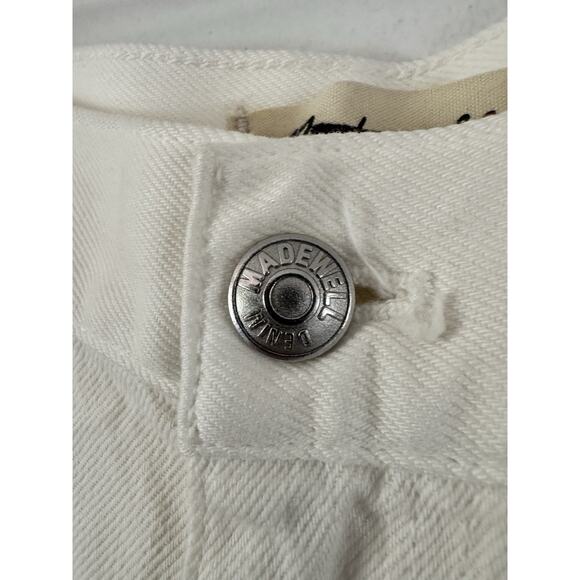 NWD Madewell Harlow Wide Leg Trouser Jeans Pleated Airy Denim VTG Canvas Size 28 - Picture 7 of 12